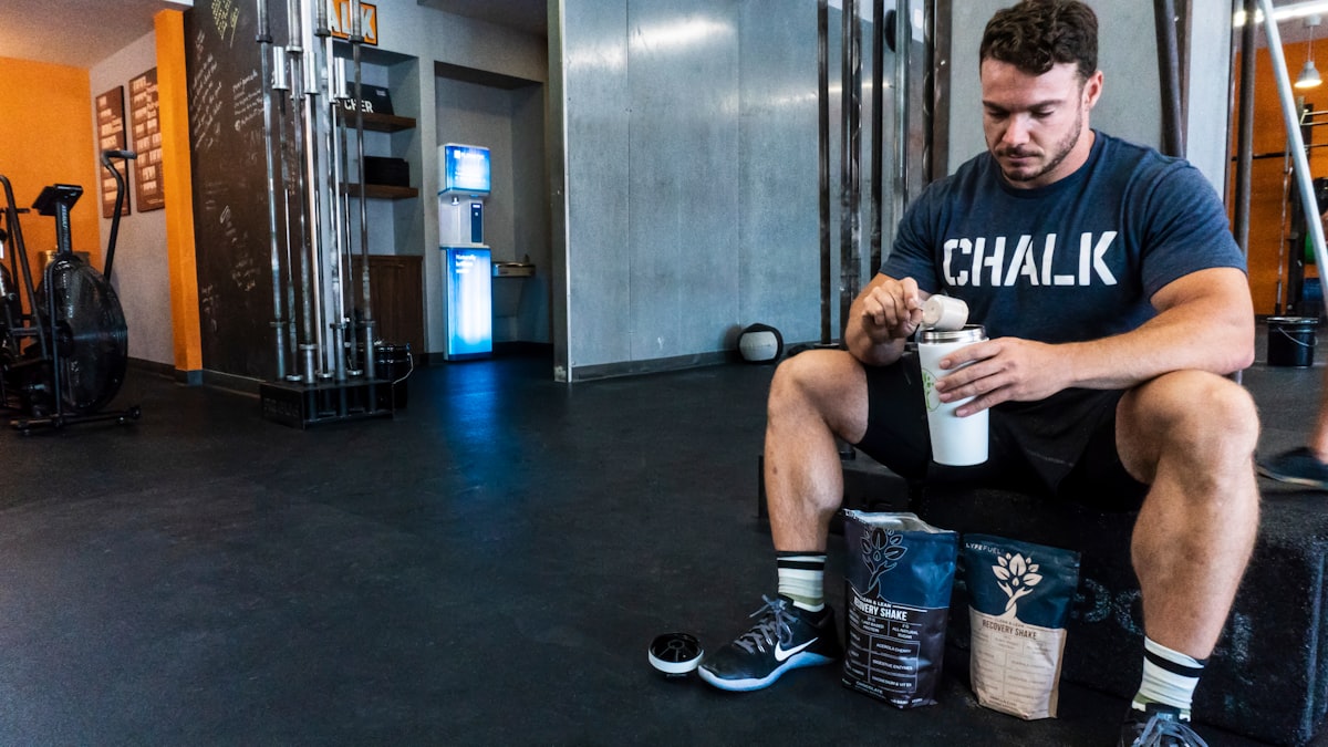 Healthy nutrition for men's performance
